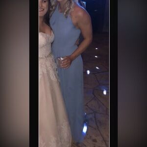 BLUE BRIDESMAID DRESS